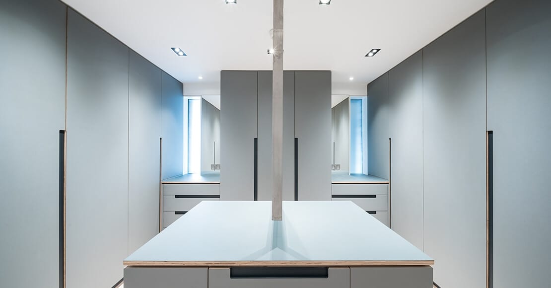 Jenny and David's Dressing Room